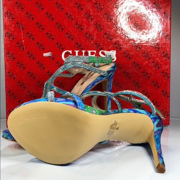 [172] Guess multicolored rhinestones Sandals 5.5 M - Picture 7 of 7